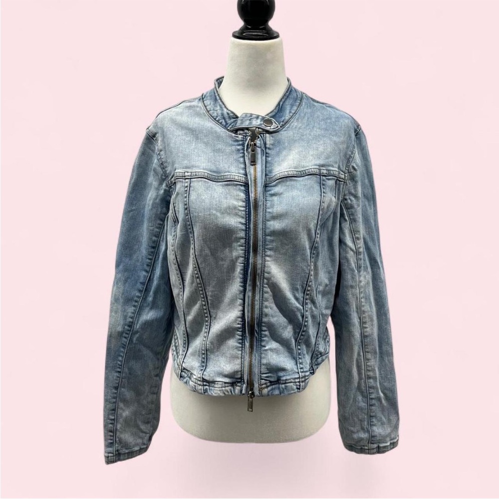 Light Blue Denim Jacket - Picture 2 of 8